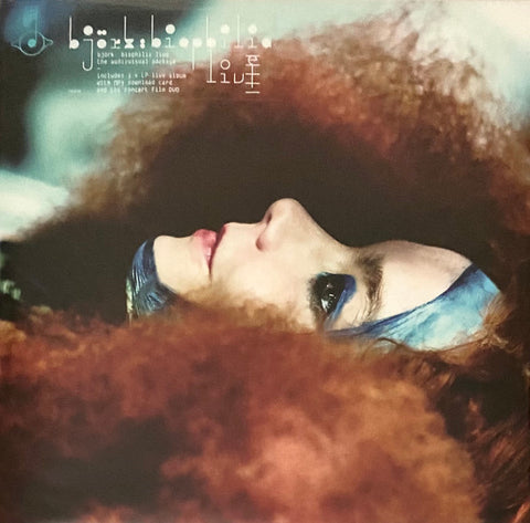 Björk ‎– Biophilia Live - New 3 LP Record 2014 One Little Indian Vinyl & DVD - Electronic / Experimental