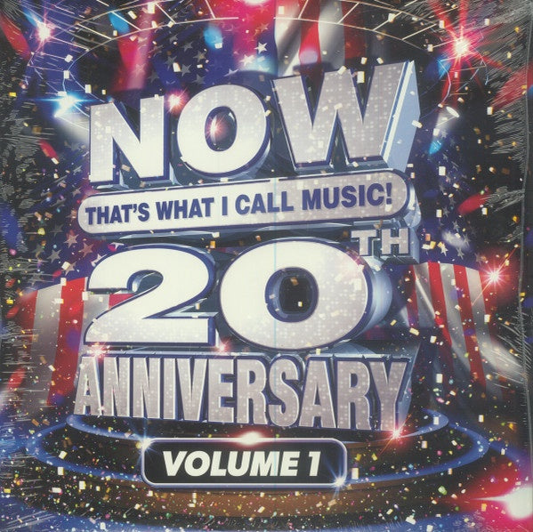 Various ‎– Now That's What I Call Music! 20th Anniversary Volume 1 - New 2 LP Record 2018 Sony UMG Red & Blue Vinyl - Pop / Rock / Hip Hop / Country - Shuga Records