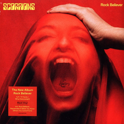 Scorpions – Rock Believer - New LP Record 2022 Vertigo Universal Music Group 180 gram Vinyl - Rock & Roll / Heavy Metal