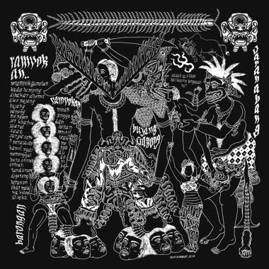 Raja Kirik – Rampokan - New Limited Edition LP Record 2021 Nyge Nyge Tapes White Vinyl - 	Indonesian Experimental Electronic / Hardstyle / Tribal