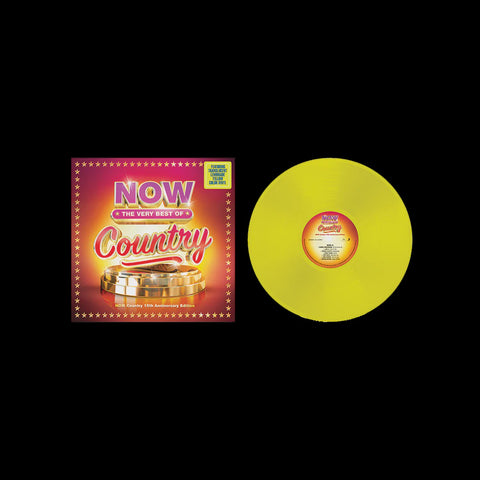 NOW Country - The Very Best Of: 15th Anniversary Edition - New LP Record 2023 Universal Nashville Lemonade Yellow Vinyl - Country