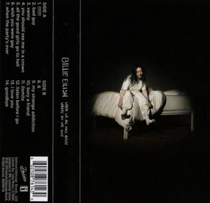 Billie Eilish – When We All Fall Asleep, Where Do We Go? - New Cassette 2020 Darkroom Interscope Urban Outfitters Red Translucent Vinyl - Pop / Indie Pop - Shuga Records
