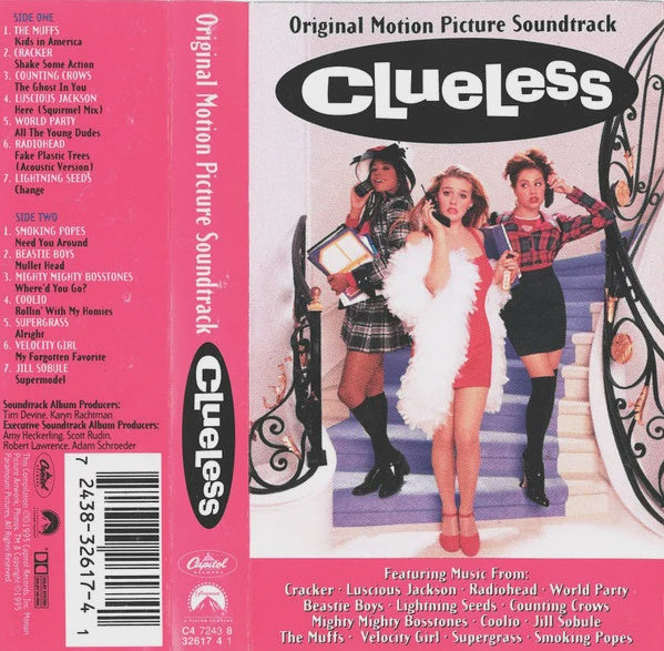 Various – Clueless - Original Motion Picture Soundtrack - Used Cassette 1995 Capitol Tape - Soundtrack
