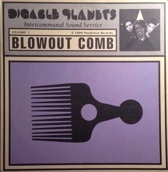 Digable Planets – Blowout Comb - VG- (lower grade) LP Record 1994 Pendulum USA Vinyl - Hip Hop / Jazzy Hip-Hop - Shuga Records