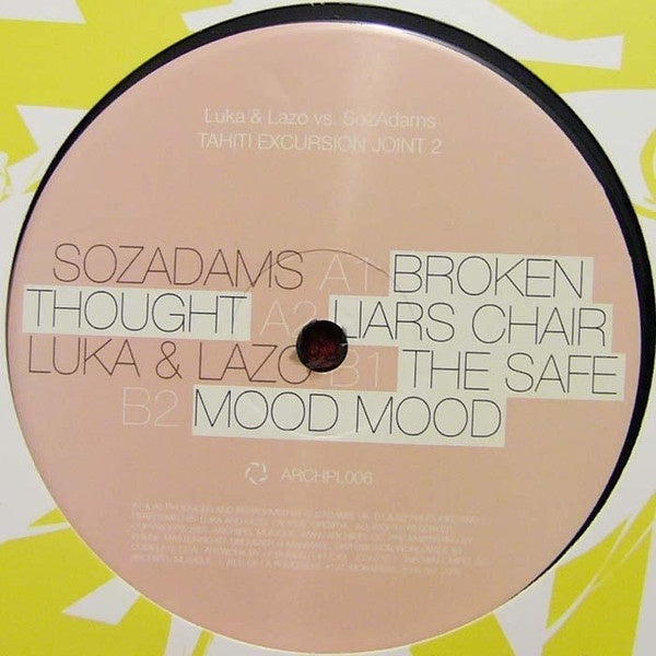 Pheek – Lignes Et Directions - New 12" EP Record 2006 Archipel Canada Vinyl - Techno / Minimal - Shuga Records