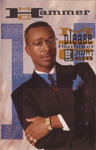 M.C. Hammer– Please Hammer Don't Hurt 'Em- Used Cassette 1990 Capitol Tape- Hip Hop