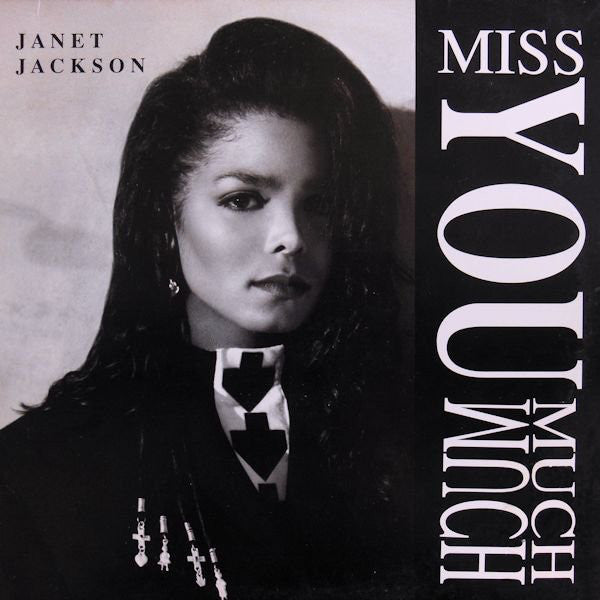 Janet Jackson ‎– Miss You Much - New Vinyl Record 12" USA 1989 - Soul/Pop