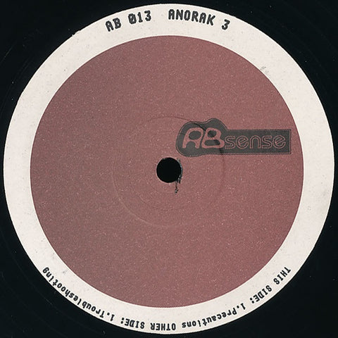 Anorak – Anorak 3 - New 12" Single Record 1997 ABsense Slovenia Vinyl - Techno