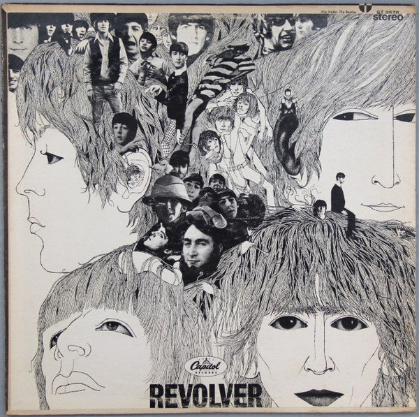 The Beatles - Revolver - VG LP Record 1966 Capitol USA Scranton Stereo Original Vinyl - Pop Rock / Psychedelic Rock