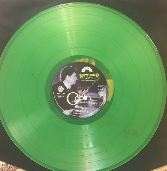Soundtrack / Goblin - Notturno - New Vinyl Record 2017 Cinevox Record Store Day Limited Edition 'Clear Acid Green' Vinyl - Soundtrack / Prog Rock