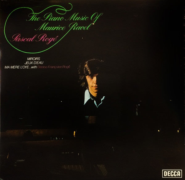 Pascal Rogé – The Piano Music Of Maurice Ravel - Vol.3 - Mint- LP Record 1975 Decca UK Vinyl - Classical - Shuga Records