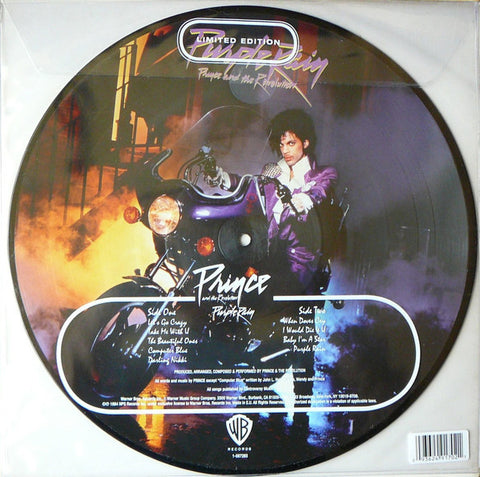 Prince And The Revolution ‎– Purple Rain (1984) - New LP Record 2017 Warner Picture Disc Vinyl - Pop Rock / Funk /  Minneapolis Sound