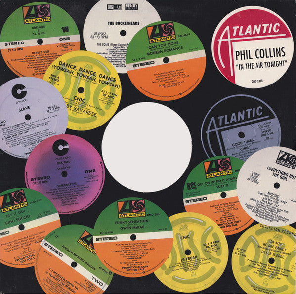 Phil Collins ‎– In The Air Tonight - VG+ 12" Single Record 1996 Atlantic USA Promo Vinyl - Synth-pop / Pop - Shuga Records