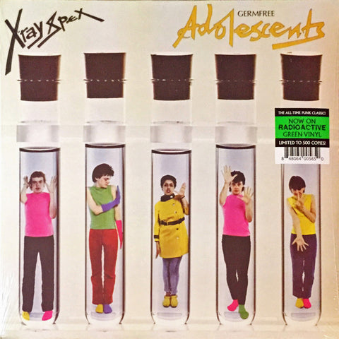 X-Ray Spex - Germfree Adolescents (1978) - New LP Record 2017 Real Gone Music USA Green Vinyl - Punk / Punk Rock