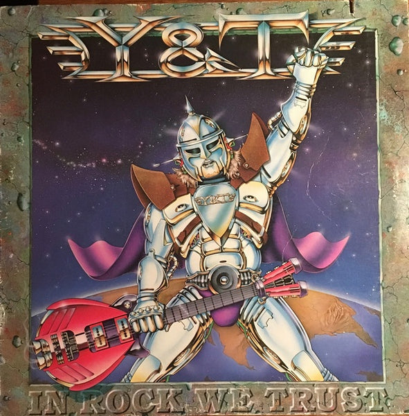 Y & T – In Rock We Trust - VG+ LP Record 1984 A&M USA Vinyl - Hard Rock / Heavy Metal - Shuga Records