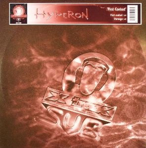 Hyperon – First Contact / Damage - New 12" Single Record 2001 X-Sub Netherlands Vinyl - Trance / Techno