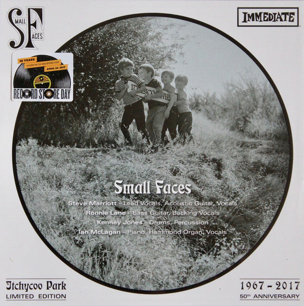 Small Faces ‎– Itchycoo Park - New 10" EP Record Store Day 2017 Immediate/Charly UK Import Picture Disc Vinyl - Psychedelic Rock - Shuga Records