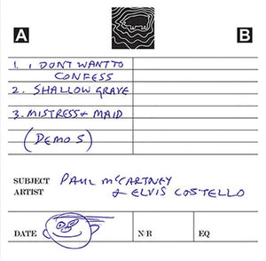 Paul McCartney & Elvis Costello - Flowers In The Dirt Demos - New Cassette 2017 Capitol / UME Record Store Day Exclusive Cassette Tape, Limited to 2500 - Rock