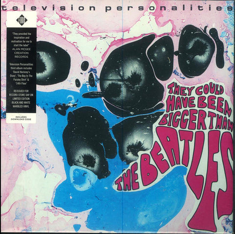 Television Personalities - They Could Have Been Bigger Than The Beatles (1982) - New Lp Record Store Day 2017 Fire UK Import RSD Black & White Marbled Vinyl & Download - Mod / Indie Rock