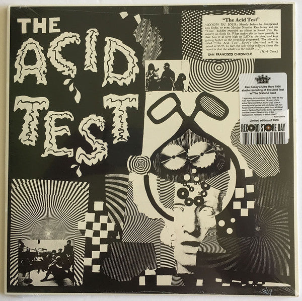 Ken Kesey - The Acid Test (1966) - New LP Record Store Day 2017 Jackpot USA RSD - Spoken Word / Experimental / Poetry - Shuga Records