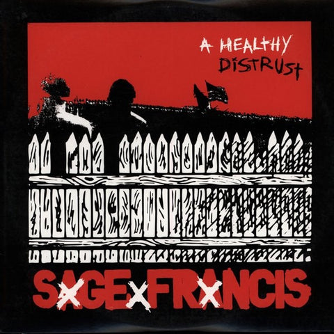 Sage Francis – A Healthy Distrust - Mint- 2 LP Record 2005 Epitaph USA Vinyl - Hip Hop