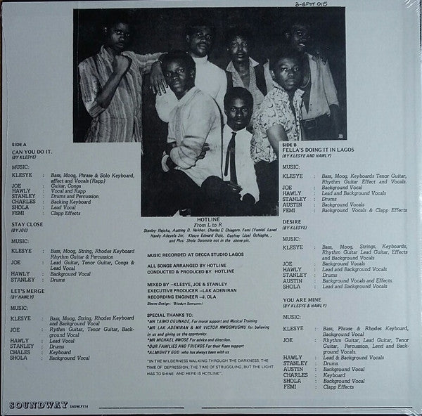 Hotline – You Are Mine (1986) - New LP Record 2017 Soundway UK Import 180 gram Vinyl - Disco / Boogie / Funk