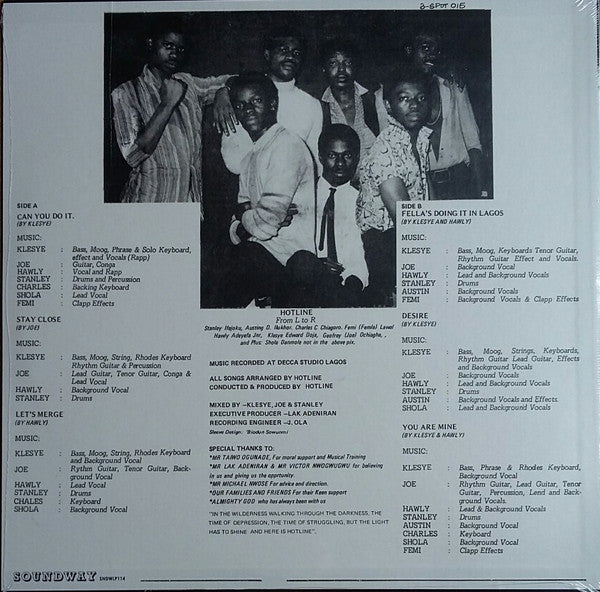 Hotline – You Are Mine (1986) - New LP Record 2017 Soundway UK Import 180 gram Vinyl - Disco / Boogie / Funk - Shuga Records