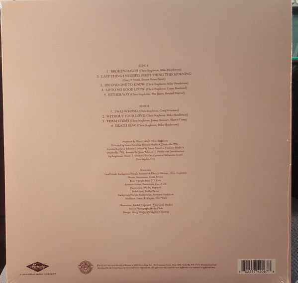 Chris Stapleton - From A Room: Volume 1 - New LP Record 2017 Mercury Nashville Vinyl & Download - Country / Country Rock - Shuga Records