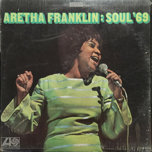 Aretha Franklin - Soul '69 - VG Lp Record 1969 Stereo USA - Soul