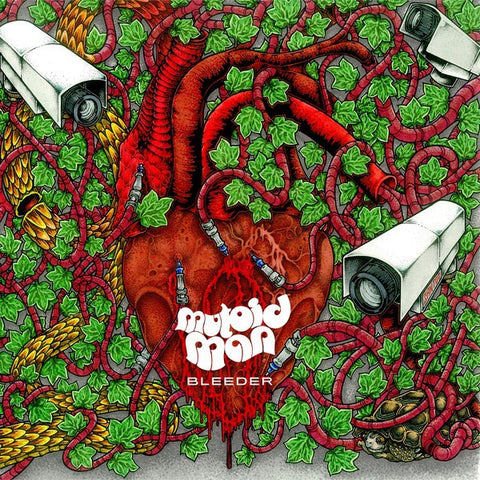Mutoid Man – Bleeder - Mint- LP Record 2015 Sargent House USA Black Green Translucent Vinyl & Download - Sludge Metal / Thrash / Math Rock