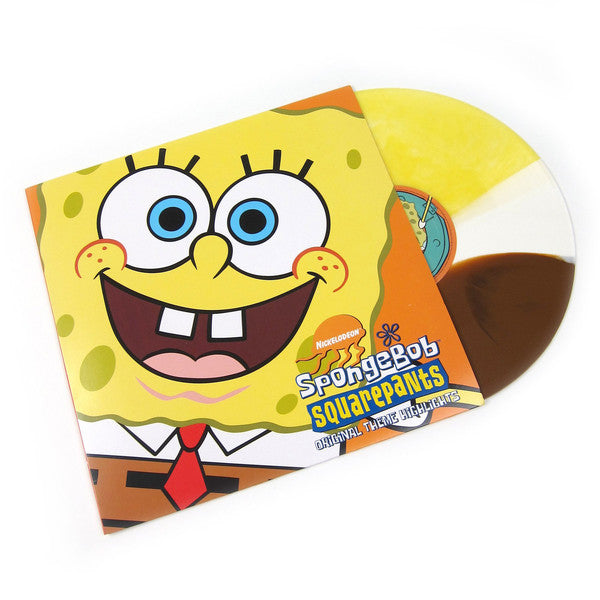 Various - SpongeBob SquarePants Original Theme Highlights - New Lp Record 2016 Limited Edition Tri-Colored Split Vinyl - Soundtrack / TV Series / Children's - Shuga Records