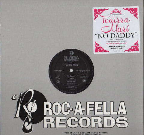 Teairra Mari ‎– No Daddy - New Vinyl 12" Single USA 2005 - Hip Hop