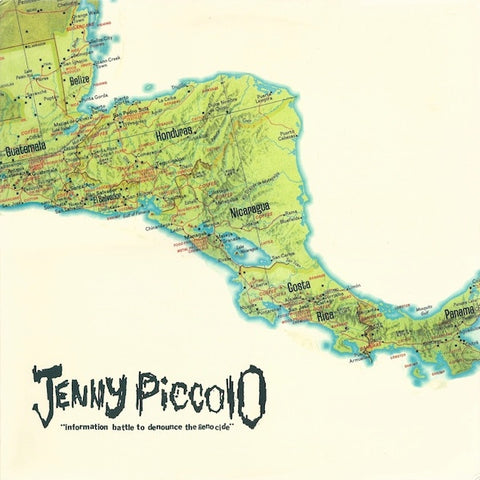Jenny Piccolo – Information Battle To Denounce The Genocide - Mint- LP Record 1997 Three One G USA Vinyl & Insert - Hardcore / Power Violence