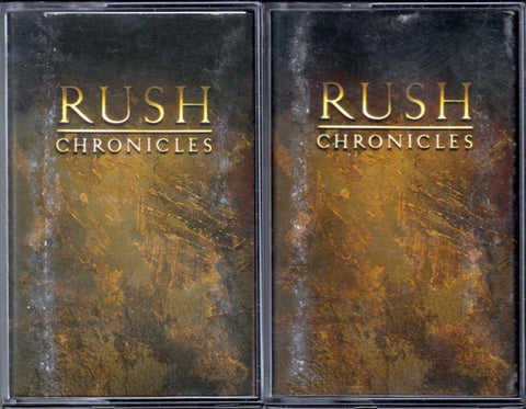 Rush – Chronicles- Used 2x Cassette 1990 Mercury Tape- Rock