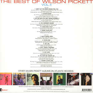 Wilson Pickett ‎– The Best Of Wilson Pickett Vol.II (1971) - New LP Record 2021 Friday Music 180 gram Vinyl - Soul / Funk - Shuga Records