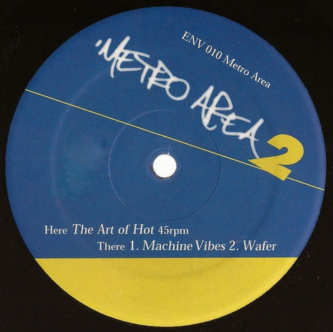 Metro Area – Metro Area 2 (2000) - New 12" Single Record 2023 Environ Vinyl - House