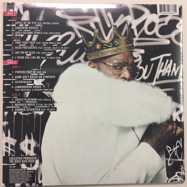 Rick Ross ‎– Rather You Than Me - Mint- 2 LP Record 2017 Epic USA Vinyl - Hip Hop - Shuga Records