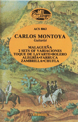 Carlos Montoya – Carlos Montoya: Guitarist - Used Cassette Allegro 1981 USA - Latin / Folk