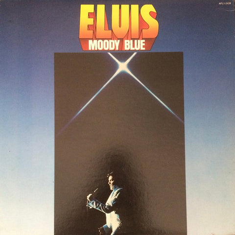 Elvis Presley ‎– Moody Blue - Mint- LP Record 1977 RCA Victor USA Blue Translucent Vinyl - Classic Rock