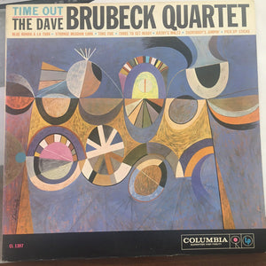 The Dave Brubeck - Time Out - VG+ Mono 1959 Original Press (6 Eye Label) USA - Jazz / Bop - B3-119