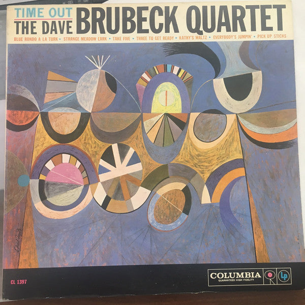The Dave Brubeck - Time Out - VG+ Mono 1959 Original Press (6 Eye Label) USA - Jazz / Bop - B3-119 - Shuga Records