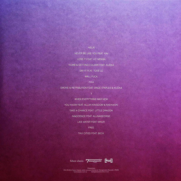 Flume - Skin - New 2 Lp Record 2017  Future Classic Europe Import Blue Mint Vinyl - Electronic / Dubstep / Trip Hop - Shuga Records