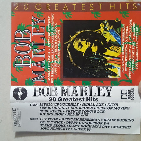 Bob Marley – 20 Greatest Hits - Used Cassette Masters France - Reggae