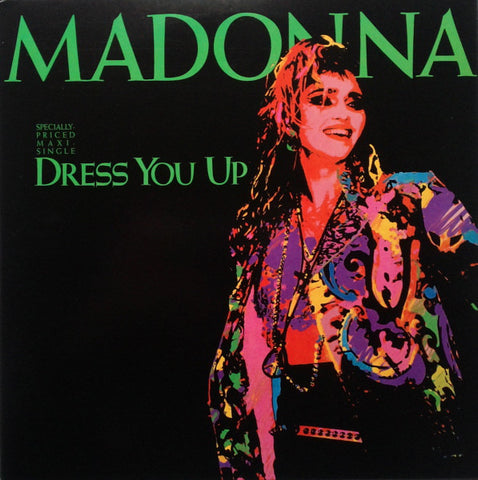 Madonna - Dress You Up - VG+ 12" Single Record 1984 Sire USA Vinyl - Synth-pop