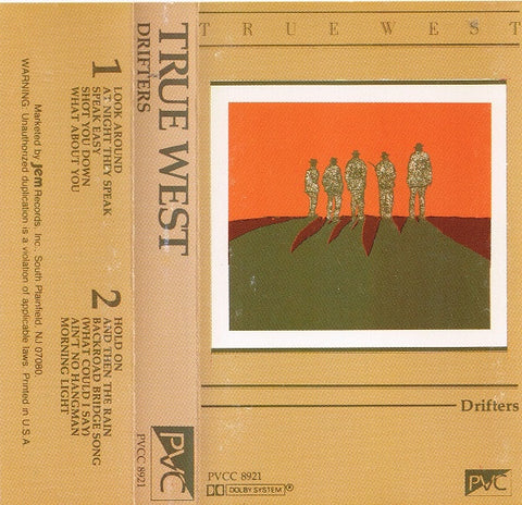 True West – Drifters - Used Cassette PVC 1984 USA - Rock / Country Rock