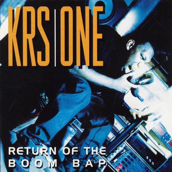 KRS-One - Return of the Boom Bap - New Vinyl Jive Records 2LP Reissue, Plain Cover - Rap / Hip Hop - Shuga Records