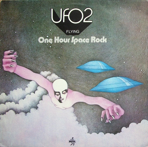 UFO (5) – UFO 2 - Flying - One Hour Space Rock (1971) - VG+ LP Record 1976 Nova Germany Vinyl - Psychedelic Rock / Hard Rock