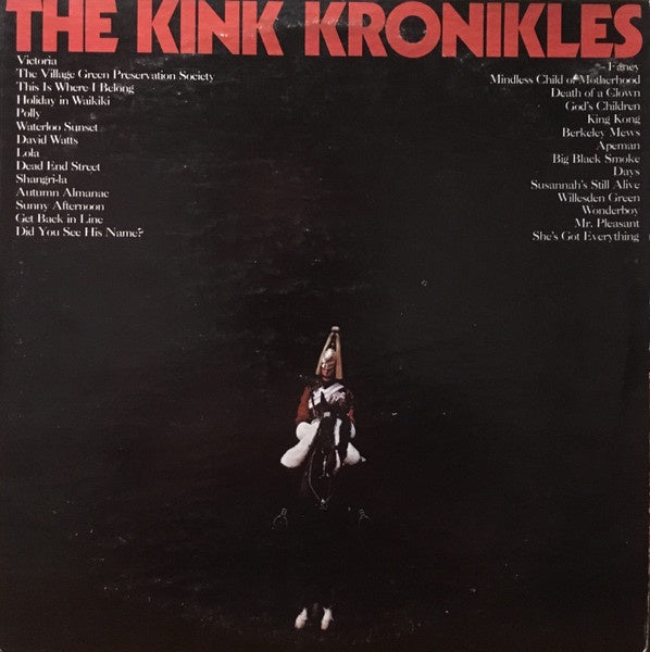 The Kinks – The Kink Kronikles (1972) - VG+ 2 LP Record 1976 Reprise USA Vinyl - Pop Rock / Rock & Roll