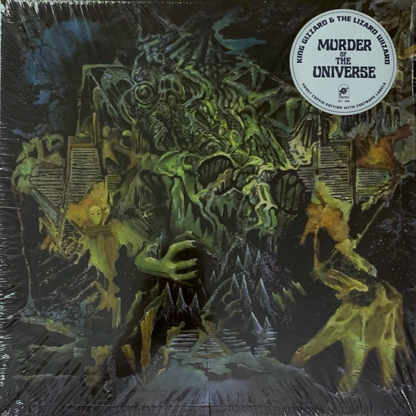 King Gizzard And The Lizard Wizard – Murder Of The Universe - New LP Record 2017 Flightless Australia Vomit Coffin Edition Vinyl, Book, Giant 24' x 24" Promo Poster, 2x Promo Stickers & Download - Psychedelic Rock / Garage Rock - Shuga Records