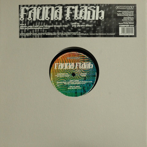 Fauna Flash – Please... May I Sniff Your Klompen Kloqquen - New 12" Single Record 1996 Germany Vinyl - Trip Hop / Breaks / Acid